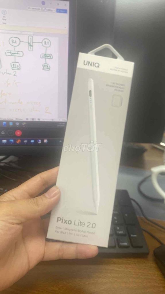 Bút cảm ứng UNIQ Pixo Lite 2.0 Trắng. Mua bán Phụ kiện (Màn hình, Chuột...) tại Quận 4 Tp Hồ Chí Minh được đăng bởi Anh hình 1