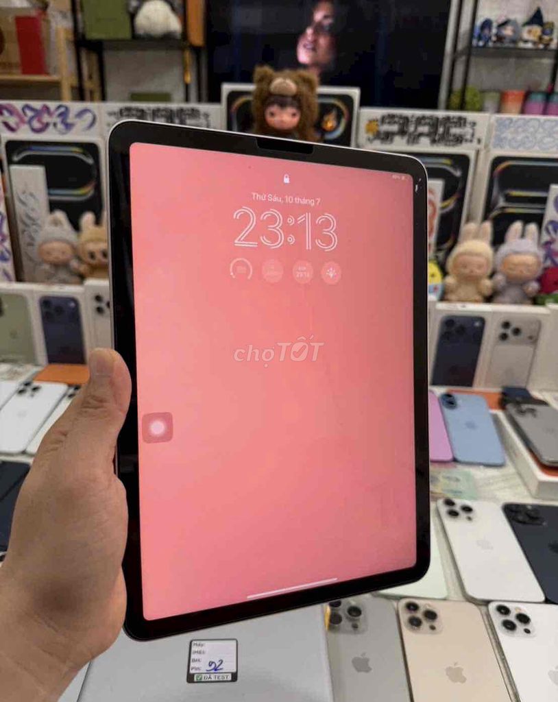 Apple iPad Air 5 M1 64GB Hồng. Mua bán Máy tính bảng tại Thành phố Thủ Đức Tp Hồ Chí Minh được đăng bởi TÁO UY TÍN CHUYÊN SỈ LẺ IPHONE IPAD TUYỂN CTV hình 1