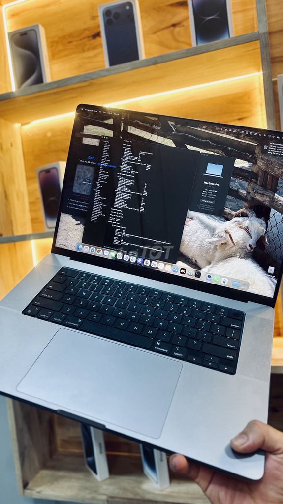 Apple MacBook Pro M1 Max 16 inch 32GB/1TB Xám. Mua bán Laptop tại Thành phố Buôn Ma Thuột Đắk Lắk được đăng bởi Quang hình 1