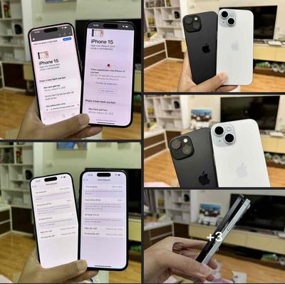 iPhone 15 Blue FULLBOX Blue Xanh NEW APPLE 02/2025