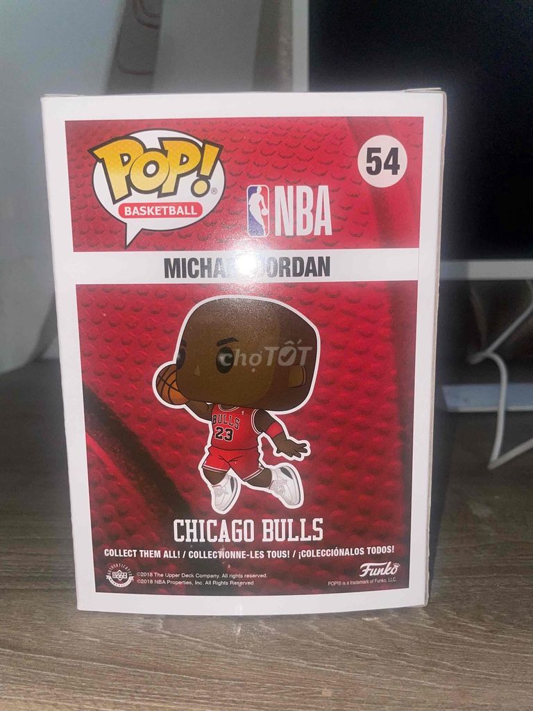 figure MICHAEL JORDAN funko pop figure #54 mô hinh