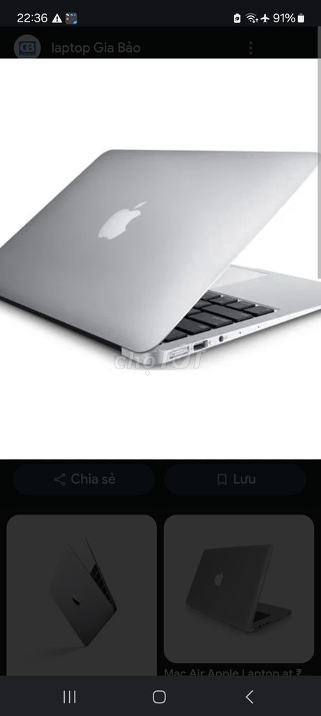 Macbook Air A1466 Model EMC 2632 Mid 2013. Mua bán Laptop tại Quận Bình Tân Tp Hồ Chí Minh được đăng bởi Hoang hình 2