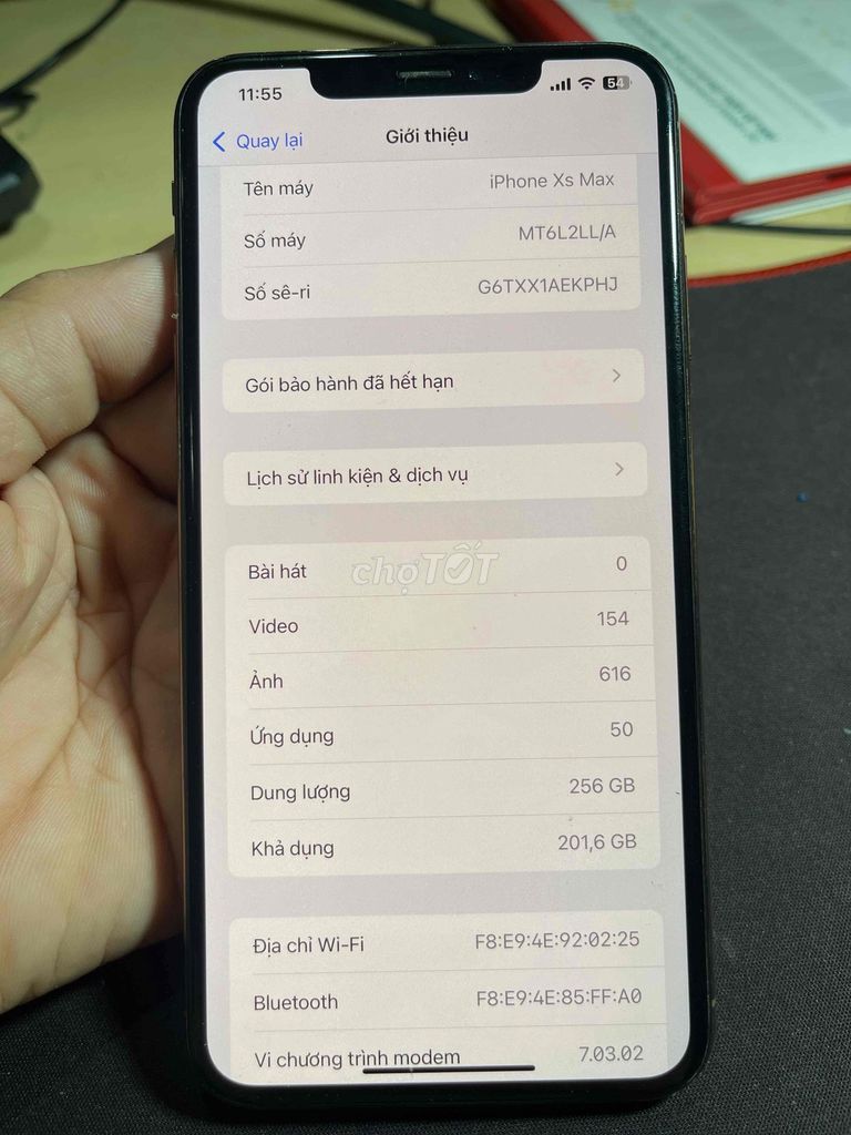Apple iPhone Xs Max 256GB Vàng Đã sử dụng. Mua bán Điện thoại tại Huyện Châu Thành Bến Tre được đăng bởi Vanvo hình 1