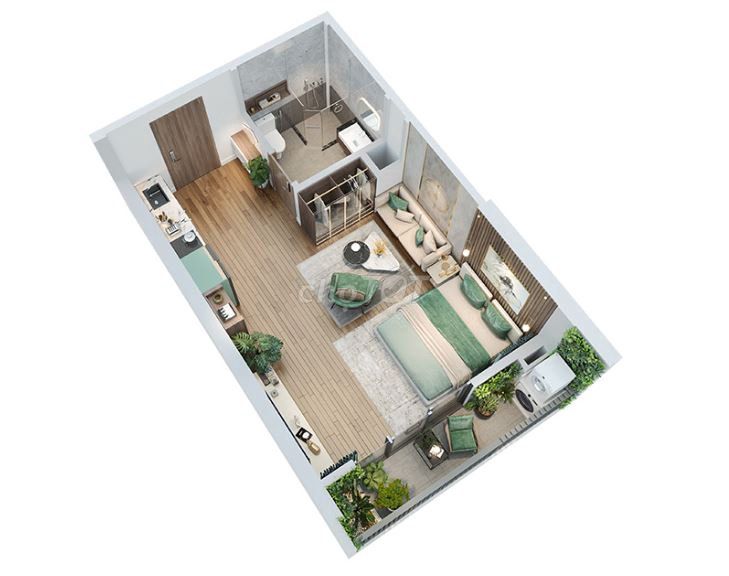 CHỈ NHỈNH 1 TỶ SỞ HỮU NGAY CĂN HỘ STUDIO TẠI KĐT VINSMART TÂY MỖ. Mua bán căn hộ/chung cư tại Quận Nam Từ Liêm Hà Nội được đăng bởi Hà Nhung hình 2