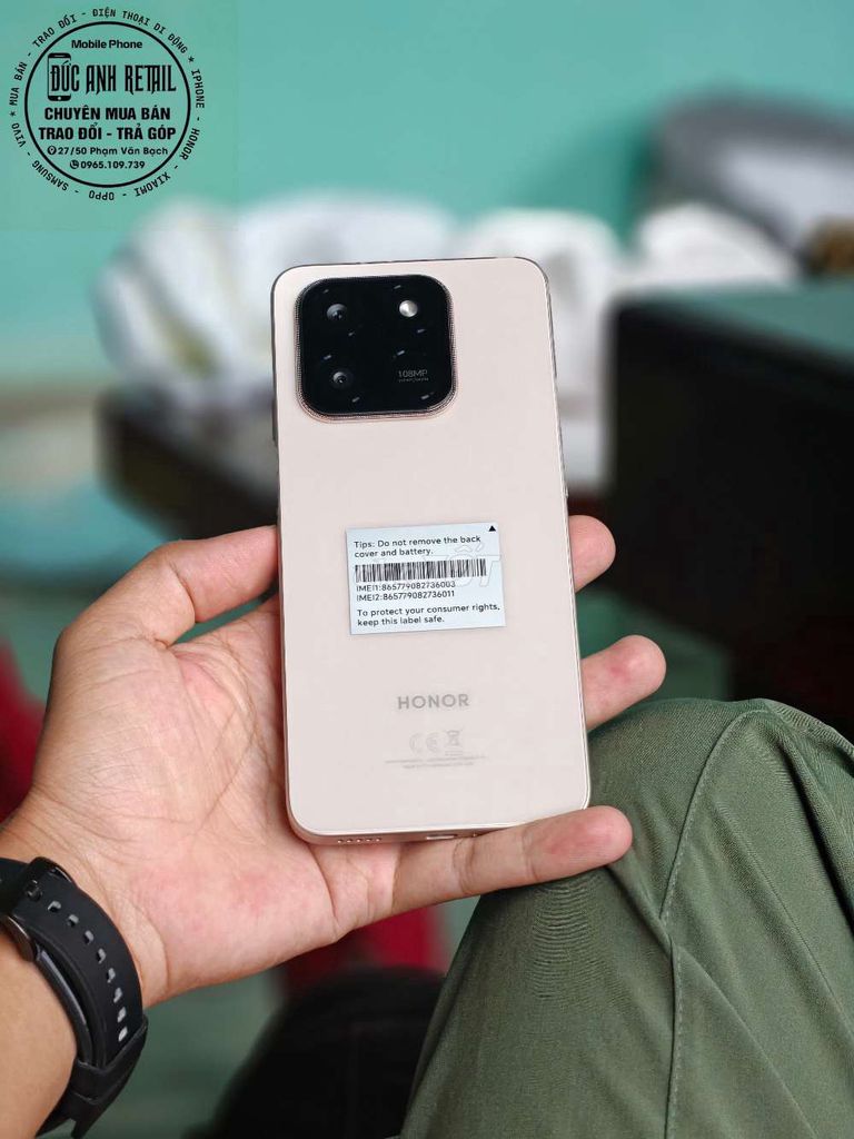 Honor X7d 8GB/256GB Vàng. Mua bán Điện thoại tại Thành phố Buôn Ma Thuột Đắk Lắk được đăng bởi Đức Anh Retail hình 1