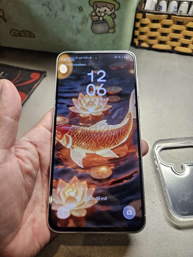 Samsung A56 Xanh. Mua bán Điện thoại tại Quận 10 Tp Hồ Chí Minh được đăng bởi jack hình 1