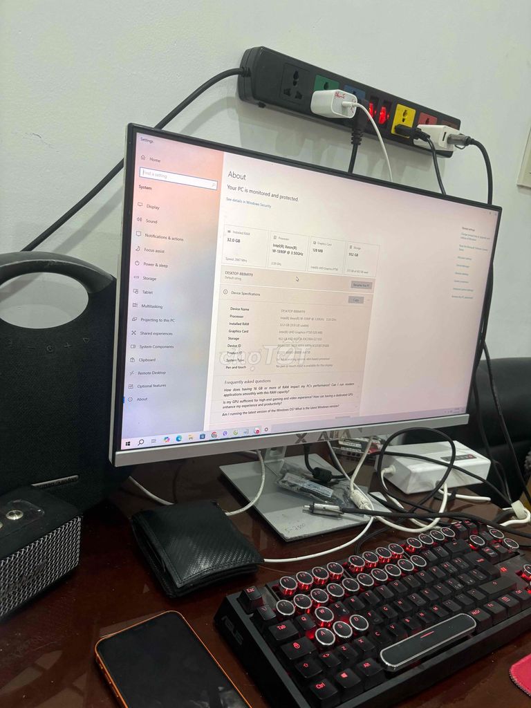 Máy tính Aio i9th11 16gram. Mua bán Máy tính để bàn tại Huyện Nhà Bè Tp Hồ Chí Minh được đăng bởi nguyễn lê hoàng phúc hình 1