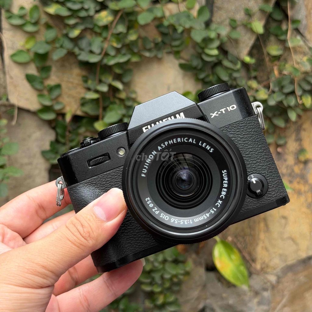 Máy ảnh Fujifilm X-T10 kèm XC 15-45 đen đẹp. Mua bán Máy ảnh, Máy quay tại Quận Hai Bà Trưng Hà Nội được đăng bởi Quang Huy hình 1