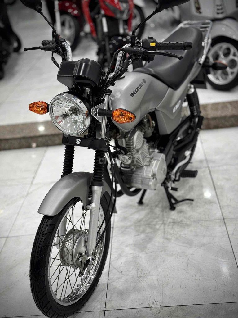 Suzuki GD 2018 Bạc Côn tay. Mua bán Xe máy tại Thị xã Phú Mỹ Bà Rịa - Vũng Tàu được đăng bởi Cửa Hàng Xe Máy Phú Mỹ hình 1