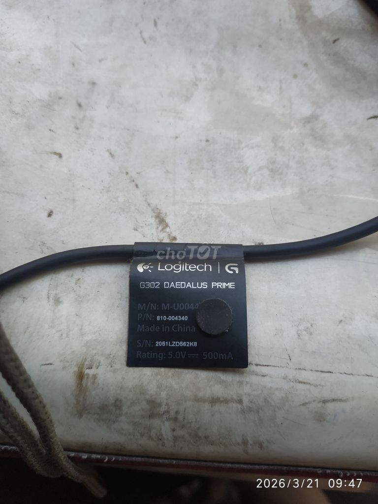 Chuột gaming Logitech G302 Đen. Mua bán Phụ kiện (Màn hình, Chuột...) tại Thành phố Thủ Đức Tp Hồ Chí Minh được đăng bởi trân hình 1