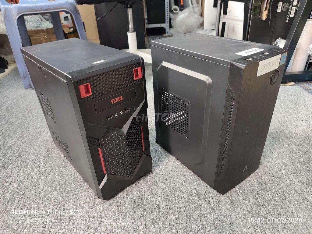 Máy tính để bàn Venus i5-8400 8GB/120GB SSD Đen. Mua bán Máy tính để bàn tại Quận 3 Tp Hồ Chí Minh được đăng bởi Tiến Nguyễn hình 1