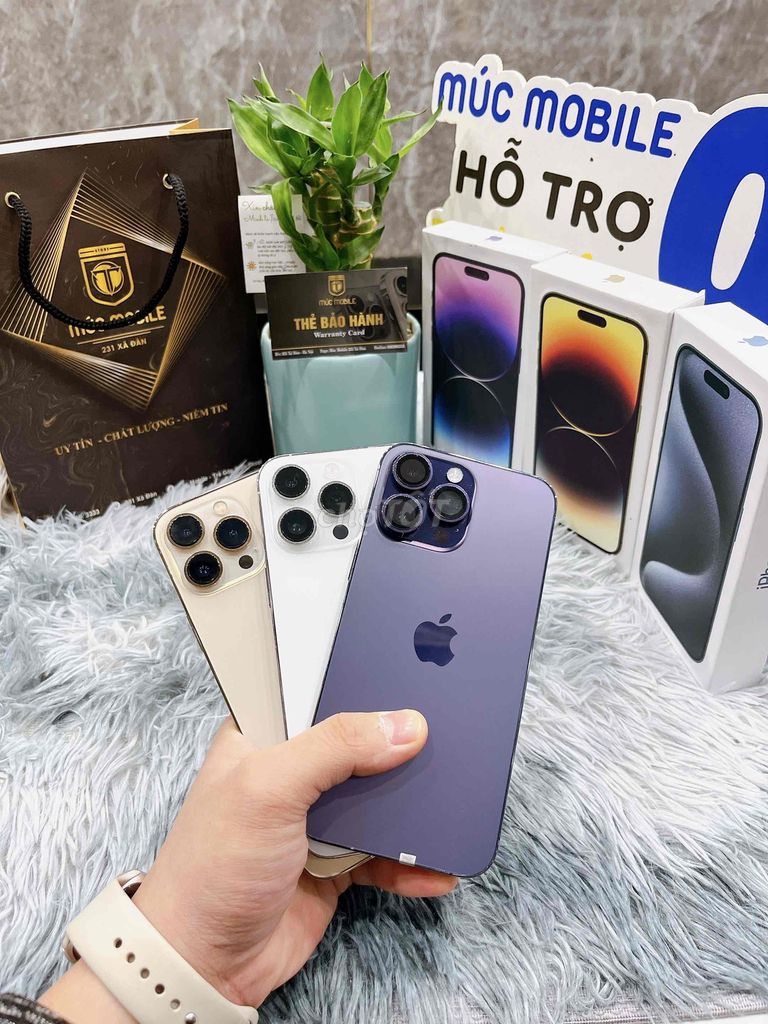 IPHONE 14PRO 128/256Gb ✅Trả góp 0đ Bao nợ xấu ✅