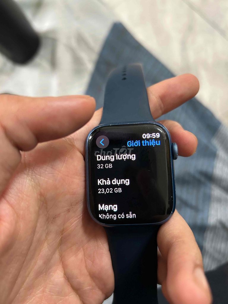 Apple Watch Series 7 45mm Xanh. Mua bán Thiết bị đeo thông minh tại Huyện Khoái Châu Hưng Yên được đăng bởi Light Golden hình 1