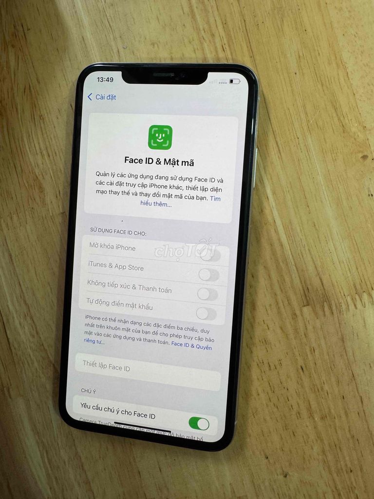 iphone xs max 64g trắng qt