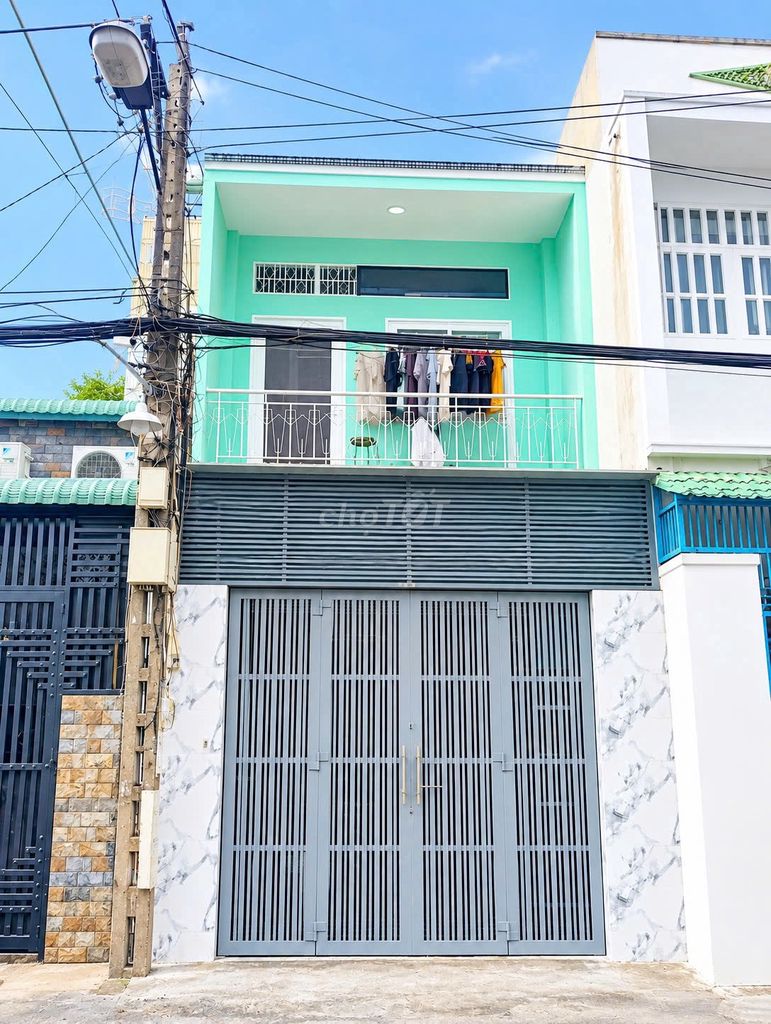 🌈 Nhà Đẹp !! Hẻm 6m Thông VƯỜN LÀI, 4 x 15m, 2 Tấm, 2 Phòng Ngủ, 2 wc