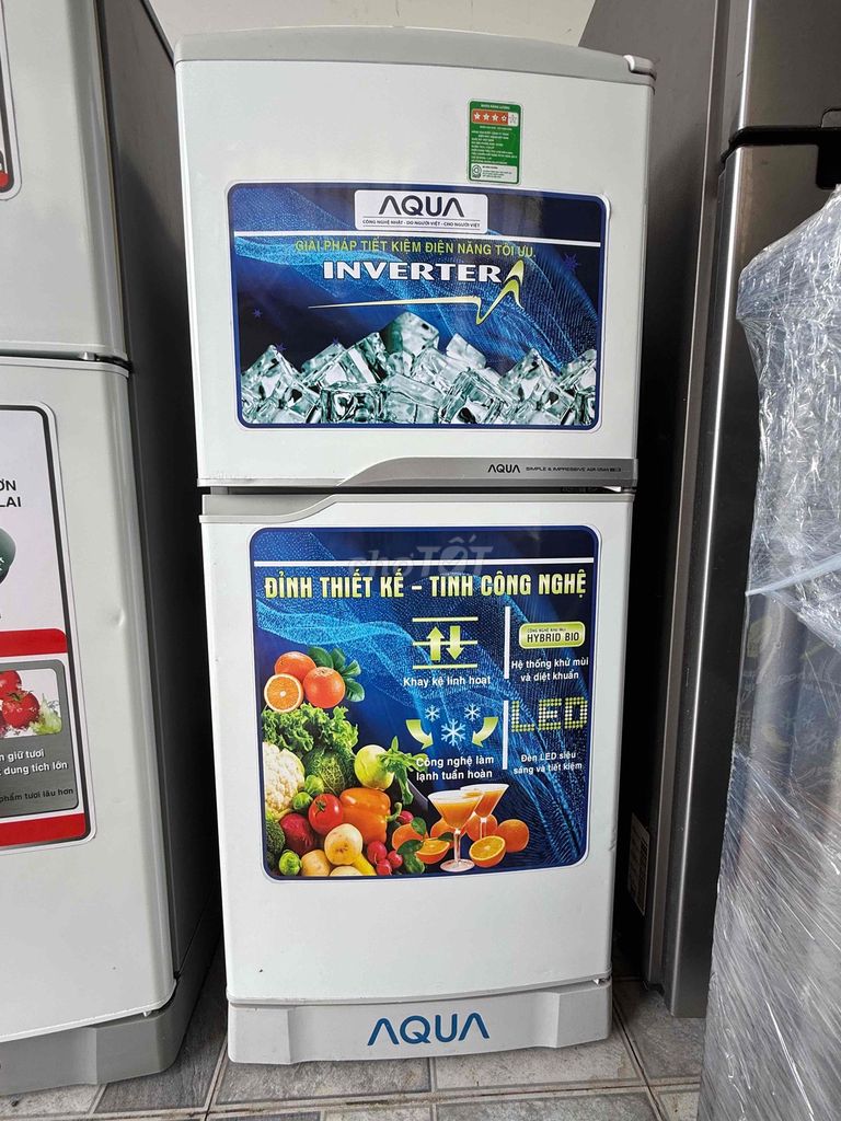 Tủ lạnh Aqua 120L. Mua bán Tủ lạnh tại Huyện Vĩnh Cửu Đồng Nai được đăng bởi Võ Thái Quang hình 1