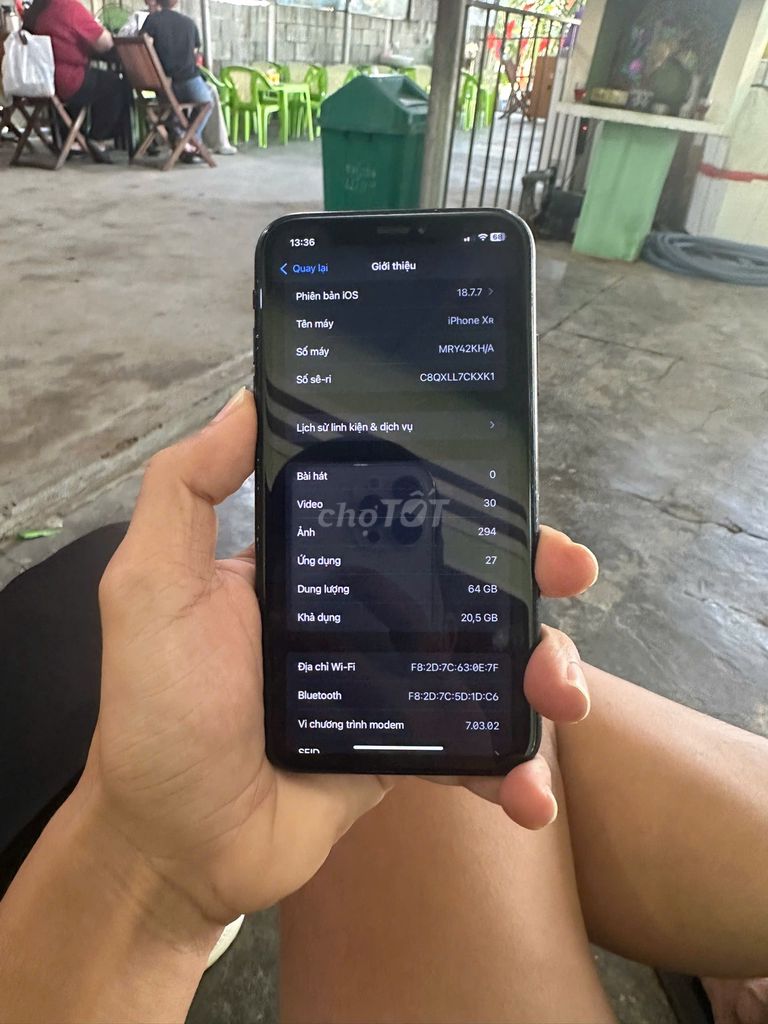 Apple iPhone XR 64GB Đen. Mua bán Điện thoại tại Thành phố Hội An Quảng Nam được đăng bởi Linh hình 1