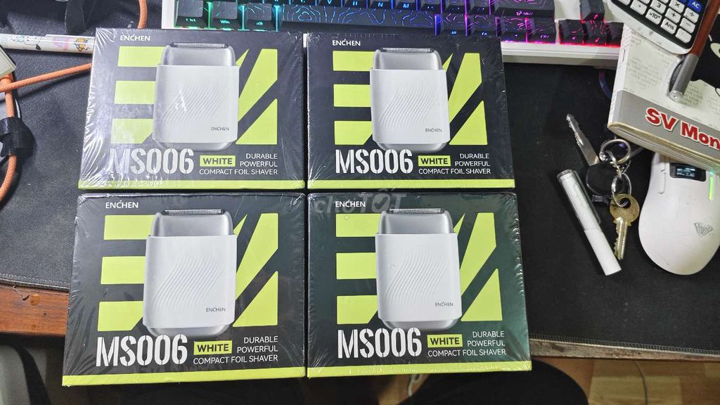 Máy cạo râu Enchen MS006 Trắng. Mua bán Thiết bị vệ sinh, nhà tắm tại Huyện Xuân Lộc Đồng Nai được đăng bởi dn22 hình 1