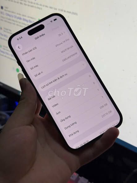 Apple iPhone 14 Pro 256GB Đen Đã qua sử dụng. Mua bán Điện thoại tại Quận 1 Tp Hồ Chí Minh được đăng bởi Hội Đồ Điện Tử hình 1