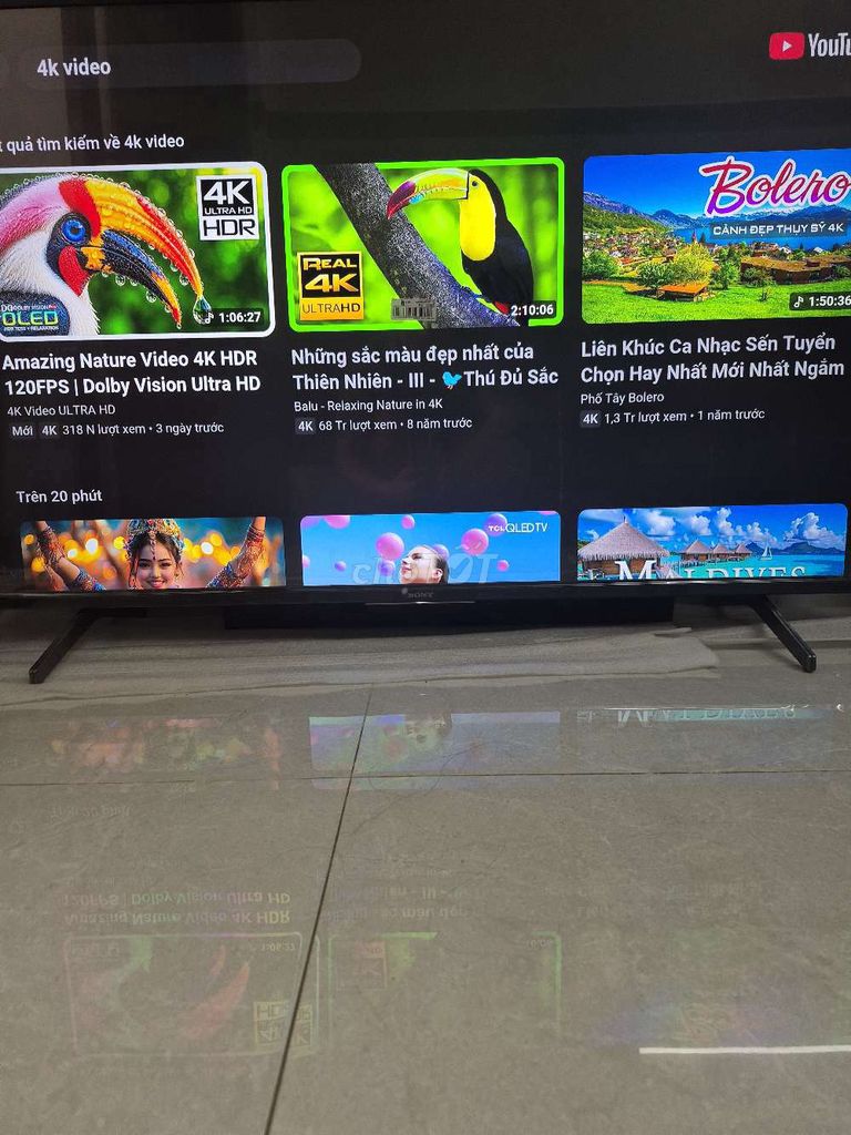 Tivi Sony 55X7500H 4K. Mua bán Tivi, Âm thanh tại Thành phố Huế Thừa Thiên Huế được đăng bởi tịnh hình 1