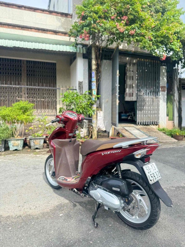 Honda Vision 2019 Smartkey Đỏ. Mua bán Xe máy tại Huyện Củ Chi Tp Hồ Chí Minh được đăng bởi HuỳnhLâm Bổn hình 8