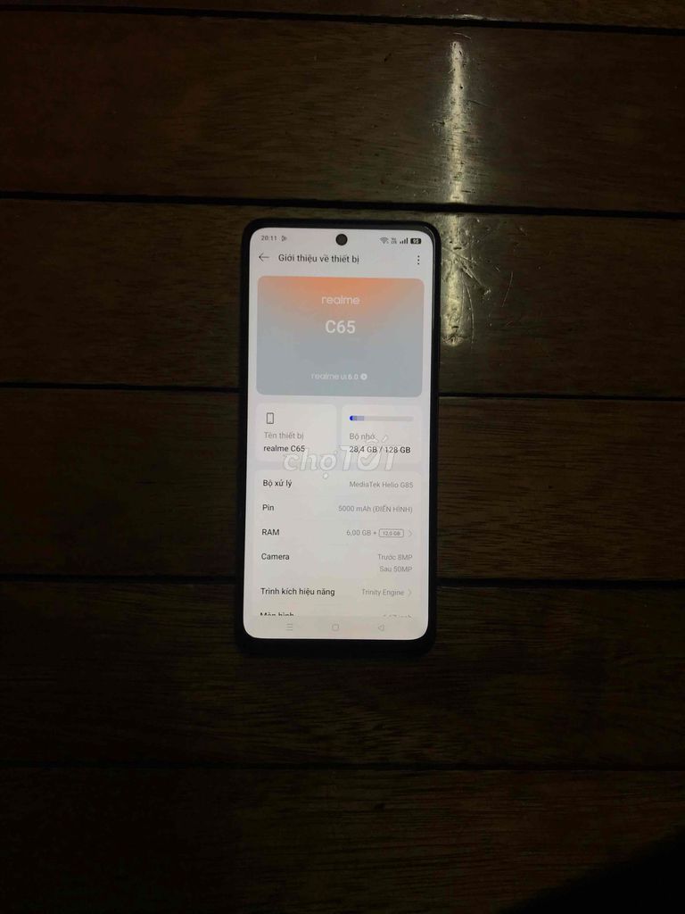 cần bán realme màn nứt kính nhẹ máy zin. Mua bán Điện thoại tại Quận 7 Tp Hồ Chí Minh được đăng bởi Hà Đức Duy hình 1