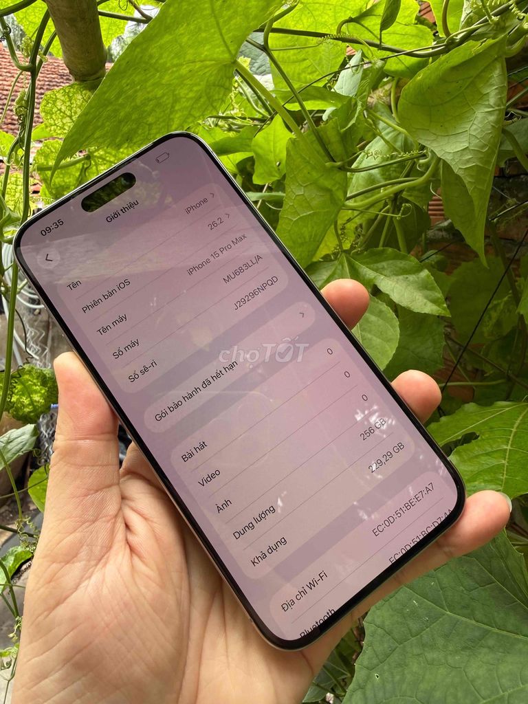 iPhone 15Pro max máy keng nét 256g pin cao 2 sim l. Mua bán Điện thoại tại Thành phố Vĩnh Long Vĩnh Long được đăng bởi Lê Minh Lâm Hà hình 1