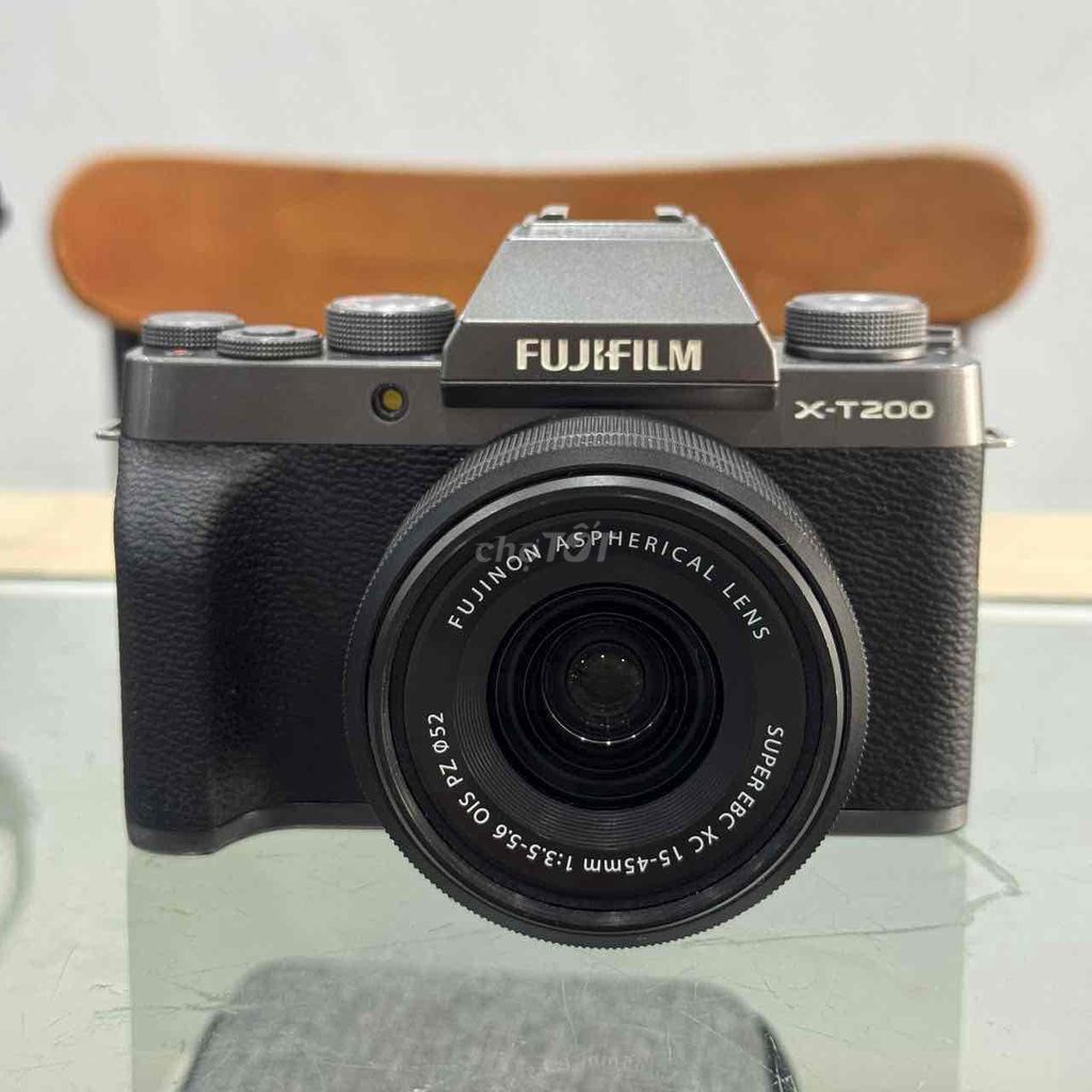 Máy ảnh Fujifilm X-T200 kèm lens 15-45mm Đen. Mua bán Máy ảnh, Máy quay tại Quận 5 Tp Hồ Chí Minh được đăng bởi Phan Thế Phong  hình 1