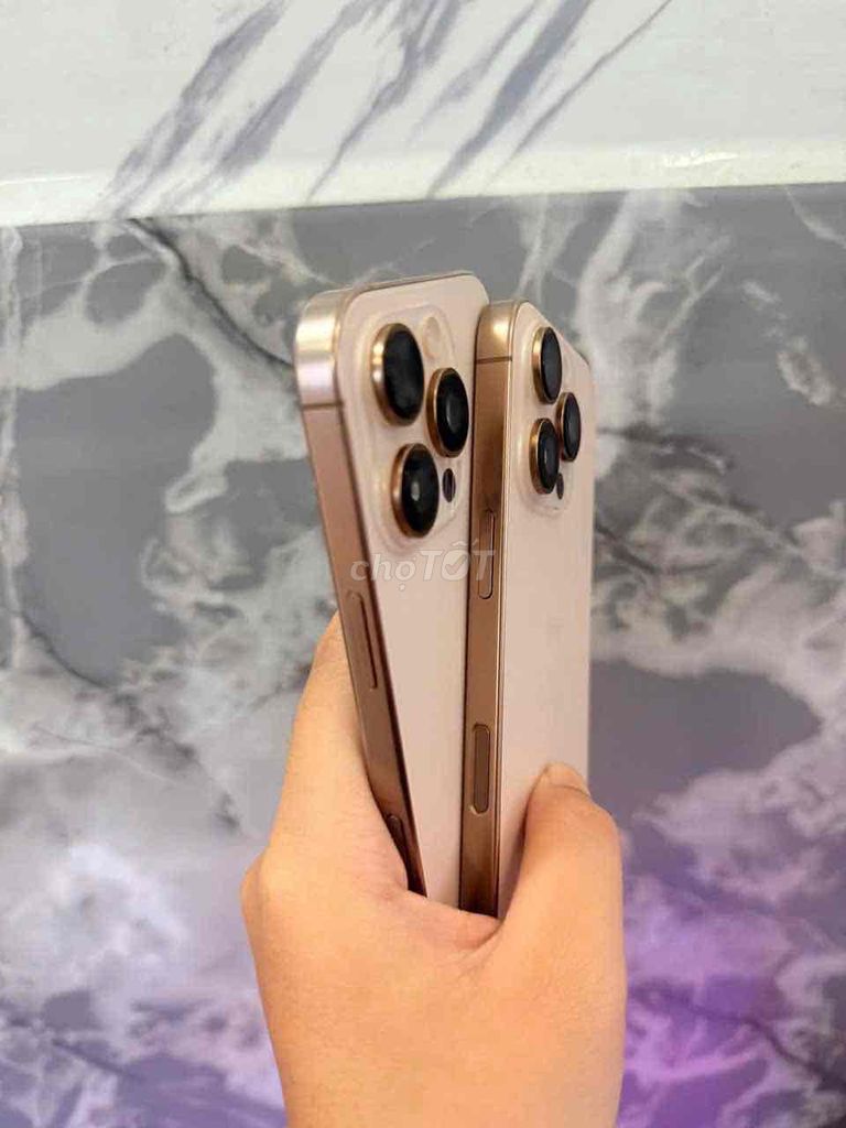 🍎iPhone 16 Pro Max Vàng Đã sử dụng. Mua bán Điện thoại tại Quận Thanh Khê Đà Nẵng được đăng bởi Gophone hình 1