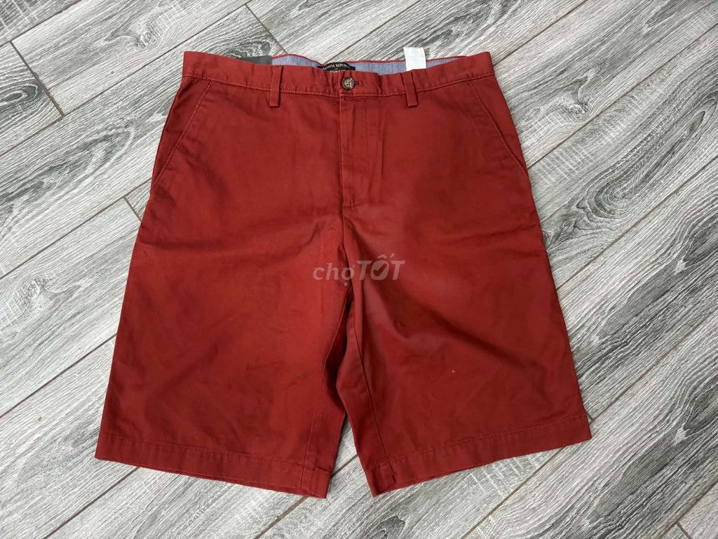 Quần short Banana Republic nam Vải Đỏ 33-34. Mua bán Quần áo tại Thành phố Biên Hòa Đồng Nai được đăng bởi Đỗ Liên hình 1