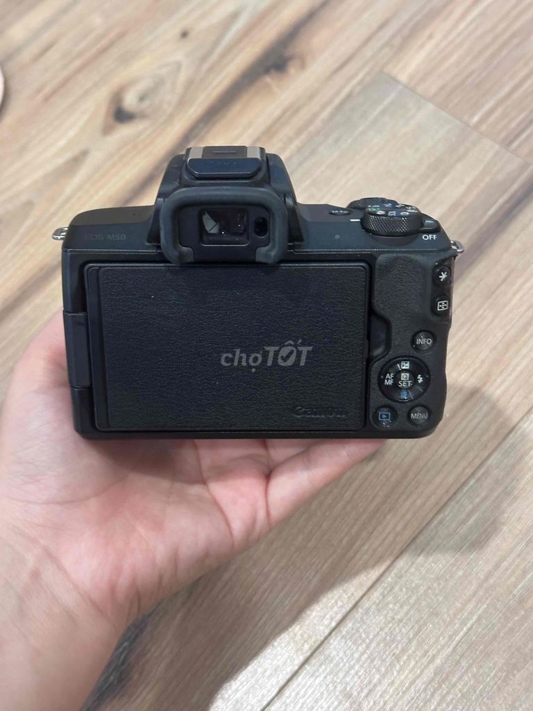 Máy ảnh Canon EOS M50 Đen Đã sử dụng. Mua bán Máy ảnh, Máy quay tại Thành phố Thủ Dầu Một Bình Dương được đăng bởi Vuong Linh hình 1