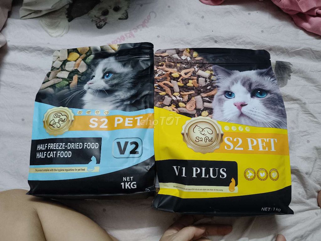 Thức ăn cho mèo S2 Pet 1kg( 2 túi). Mua bán Phụ kiện, Thức ăn, Dịch vụ tại Quận 8 Tp Hồ Chí Minh được đăng bởi Kim Anh hình 1