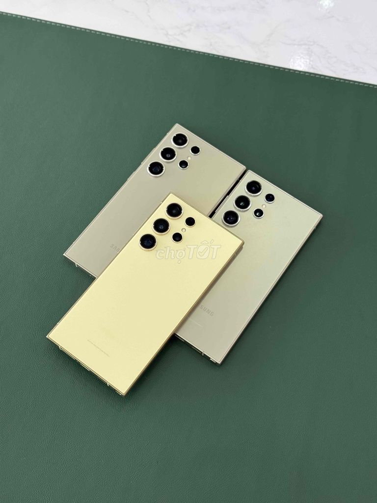 Samsung S24 Ultra 5G 256GB Vàng. Mua bán Điện thoại tại Thành phố Cà Mau Cà Mau được đăng bởi Thanh phong  hình 1
