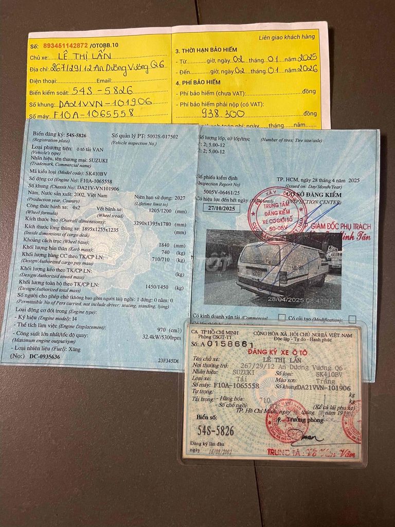 Suzuki Super Carry Van 2002 - 6879 km. Mua bán Ô tô tại Huyện Trảng Bom Đồng Nai được đăng bởi xe tải nhỏ trảng bom đồng nai hình 9