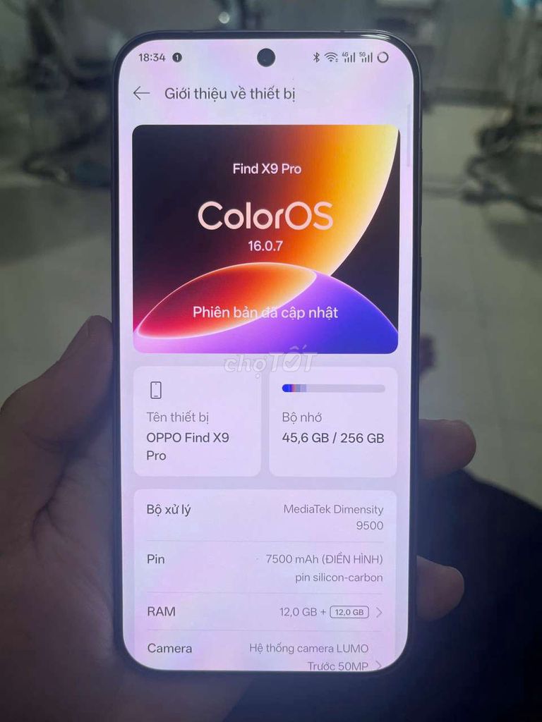 OPPO Find X9 Pro bán 14.8 hoặc GL x9. Mua bán Điện thoại tại Huyện Kim Bảng Hà Nam được đăng bởi tuấn rhm hình 1