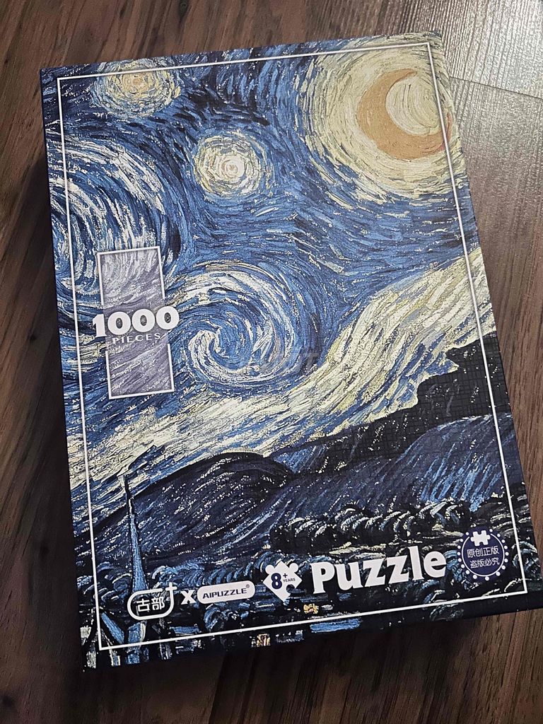 Tranh xếp hình AIPUZZLE Van Gogh 50x75cm. Mua bán Sở thích khác tại Quận Hai Bà Trưng Hà Nội được đăng bởi Hồng hình 1