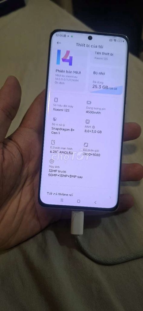 Xiaomi Mi 12S bản 8gb/128GB Xanh chức năng cơ bản . Mua bán Điện thoại tại Thành phố Thủ Đức Tp Hồ Chí Minh được đăng bởi hung nguyen hình 1