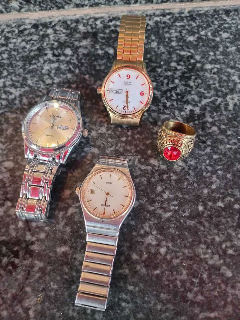 Đồng hồ Timex unisex màu vàng. Mua bán Đồng hồ tại Thành phố Buôn Ma Thuột Đắk Lắk được đăng bởi Văn Ân hình 1