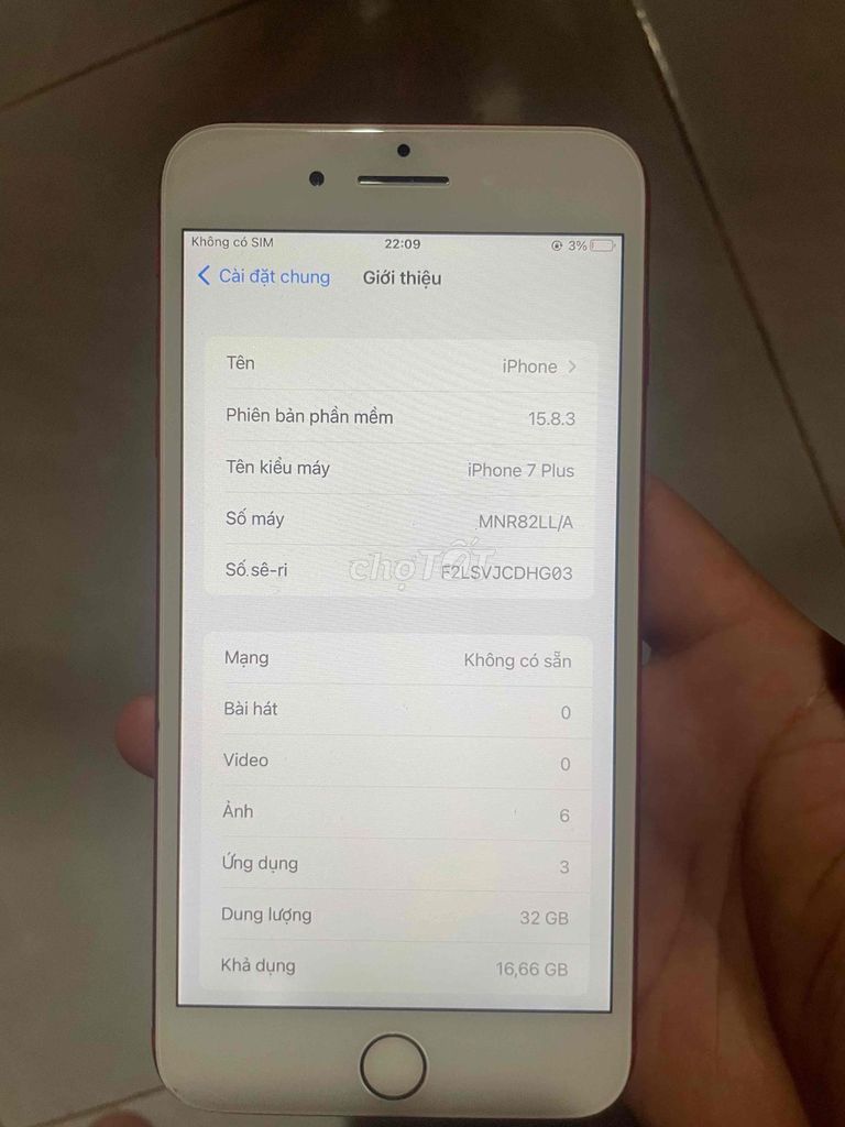 iPhone 7 Plus 32GB Đỏ. Mua bán Điện thoại tại Quận Hoàng Mai Hà Nội được đăng bởi pham hoàng hình 1