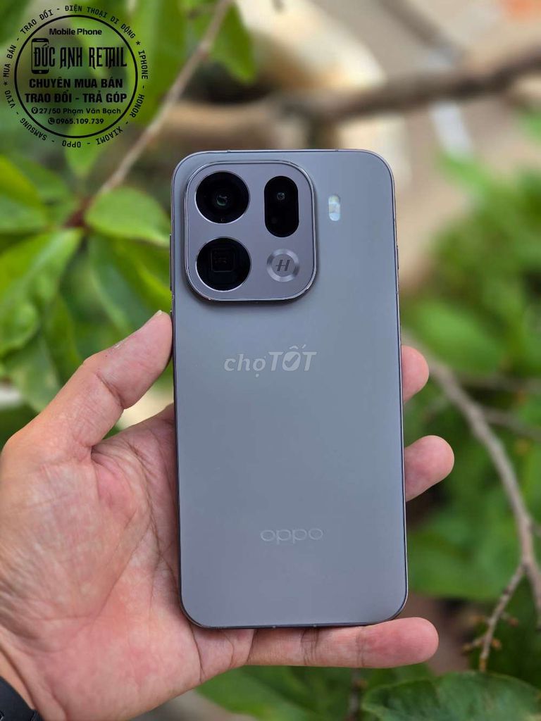 Oppo Find X9 Pro 256GB Xám. Mua bán Điện thoại tại Thành phố Buôn Ma Thuột Đắk Lắk được đăng bởi Đức Anh Retail hình 1