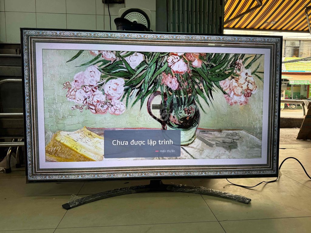 LG 55inch NaNo86 Dòng Cao Bức Tranh ! Remote Nói