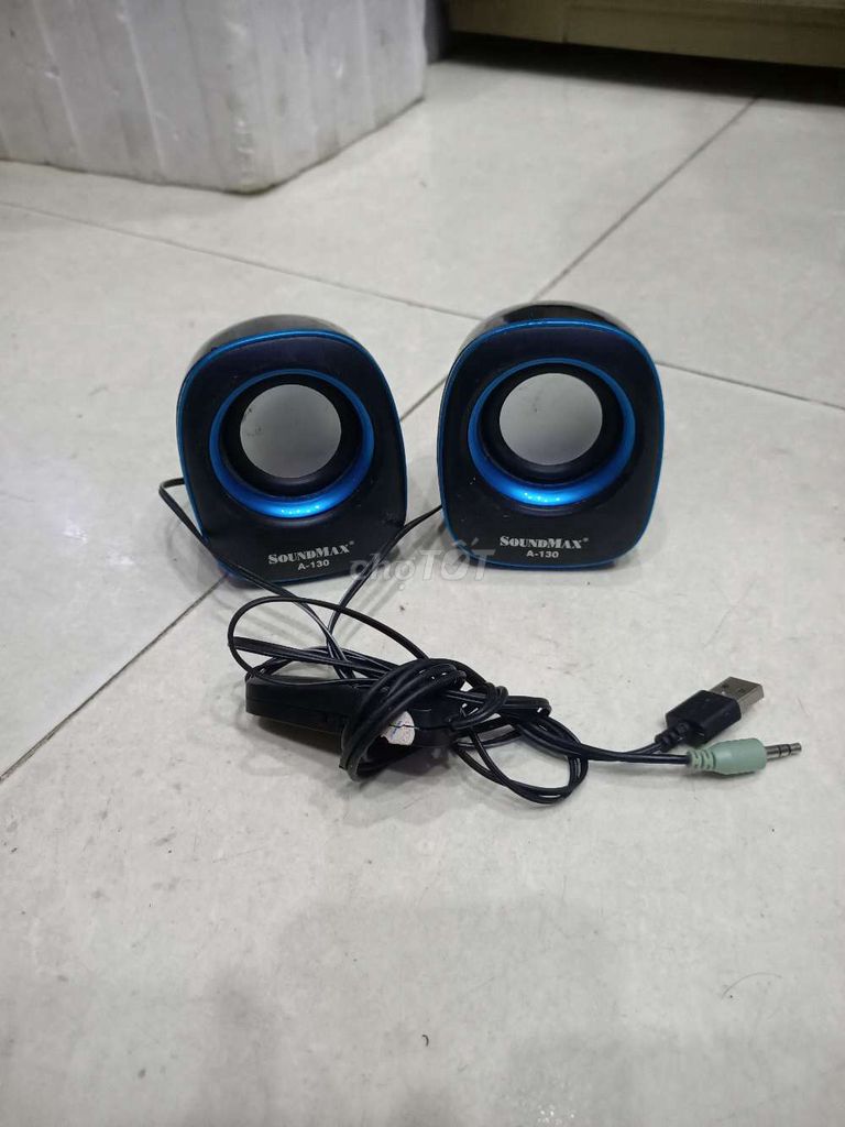 Loa vi tính SoundMax A-130 2.0 Đen chính hãng. Mua bán Tivi, Âm thanh tại Quận Cẩm Lệ Đà Nẵng được đăng bởi Anh Khoa hình 1