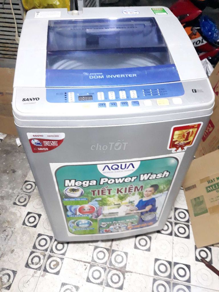 Máy giặt Aqua Inverter 9 kg tiết kiệm điện