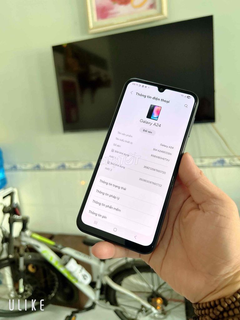 Samsung A24 6GB/128GB Đen. Mua bán Điện thoại tại Quận Ô Môn Cần Thơ được đăng bởi Cửa Hàng đtdđ Bảo Ngọc hình 1