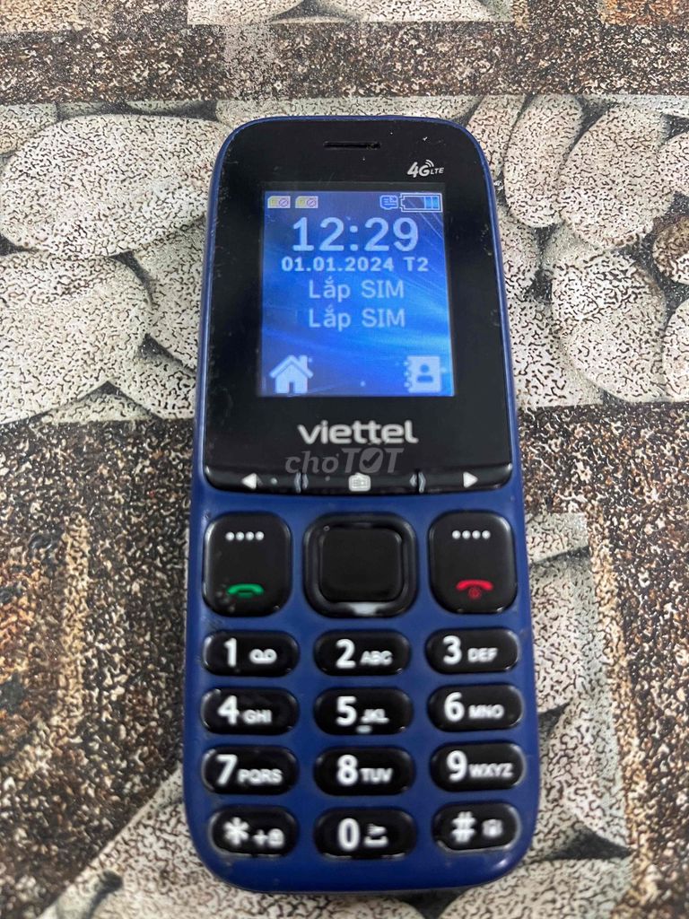 Điện thoại phổ thông Viettel 4G LTE Xanh. Mua bán Điện thoại tại Quận Hoàng Mai Hà Nội được đăng bởi Kairiyeudau hình 1