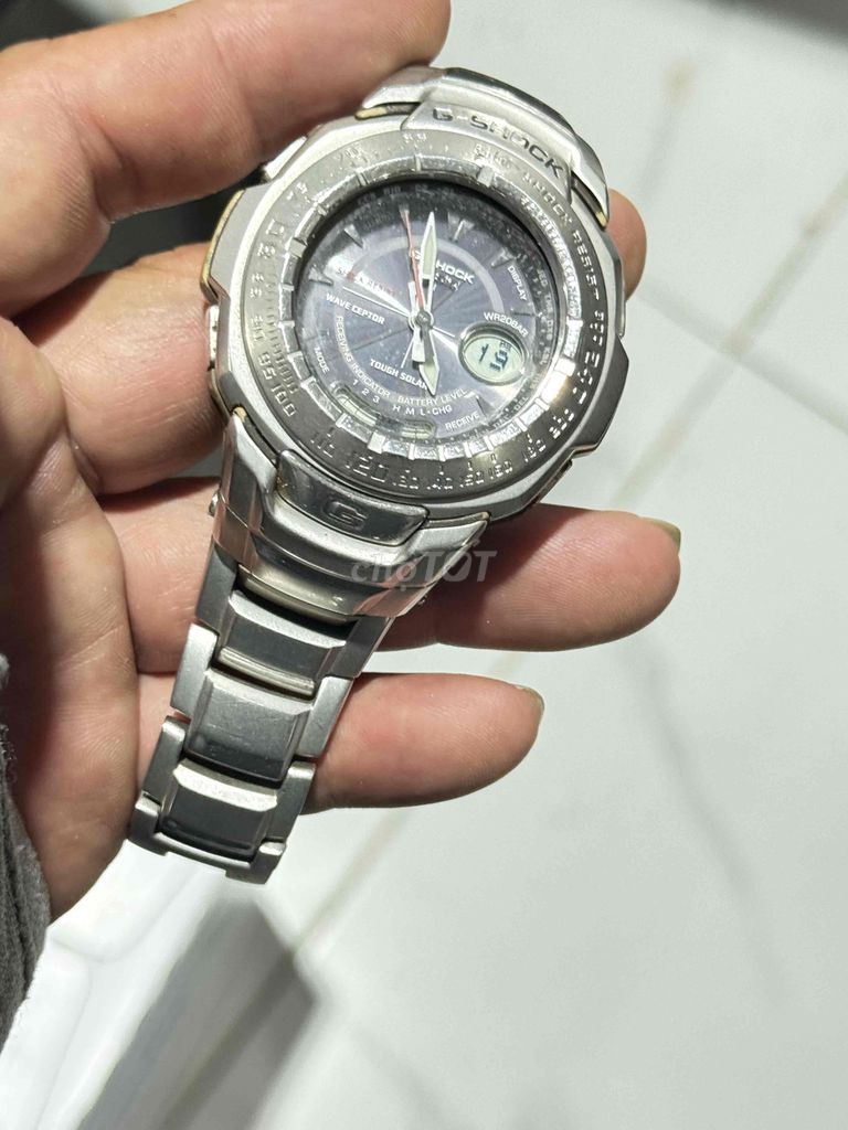 Đồng hồ Casio G-Shock Kim loại Bạc. Mua bán Đồng hồ tại Thành phố Sa Đéc Đồng Tháp được đăng bởi Tuấn cầm Đồ hình 1
