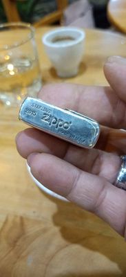 Zippo bạc khối Mỹ