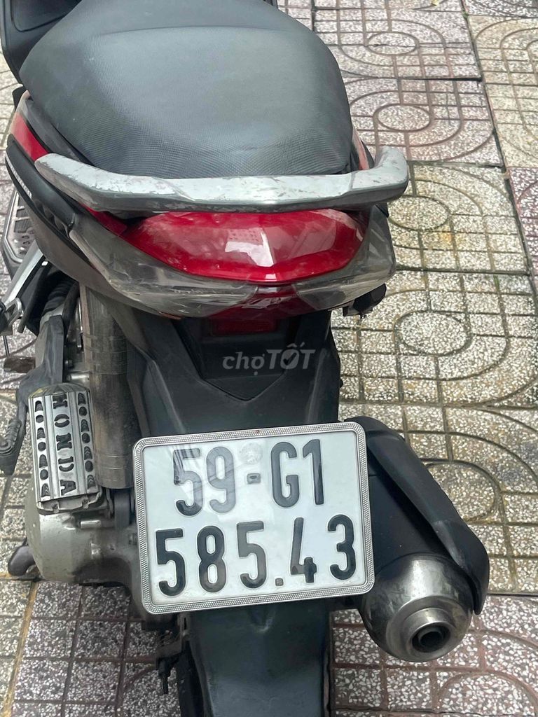 Honda Air Blade 2008 Черный с городскими номерами