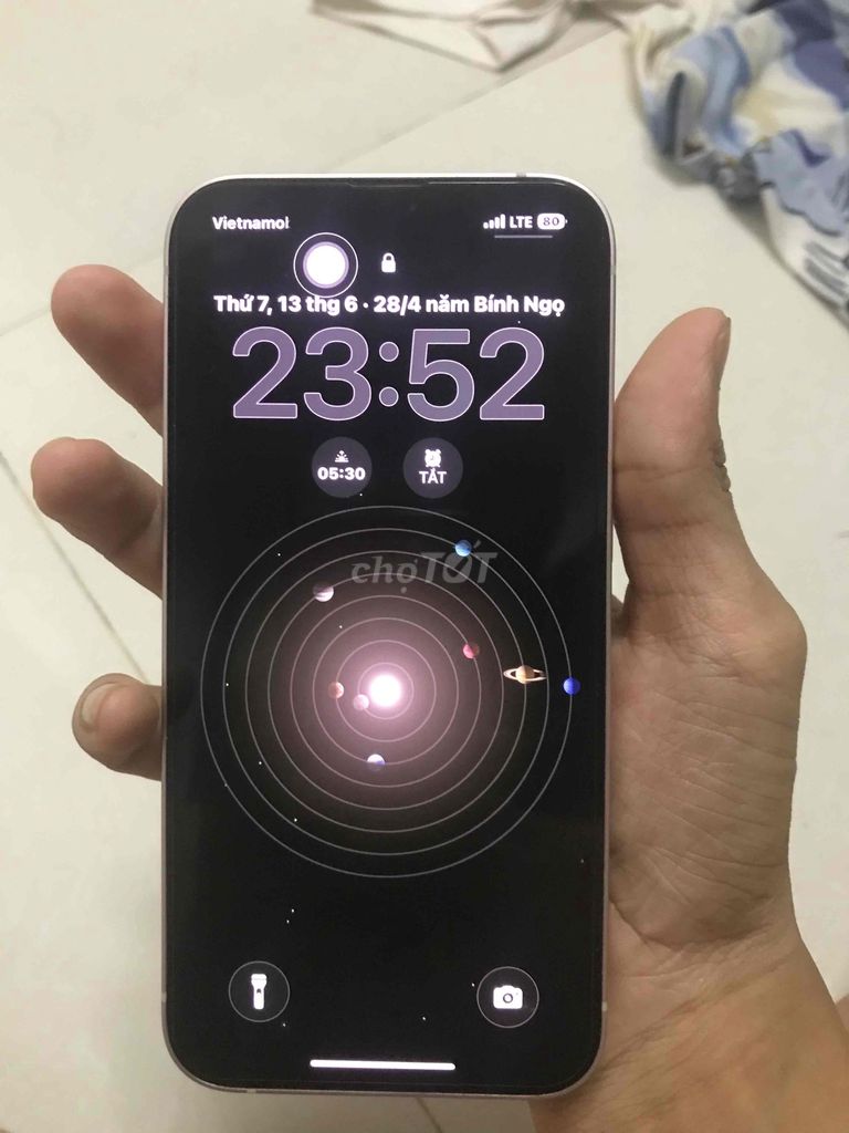 Apple iPhone 13 128GB Hồng Đã sử dụng. Mua bán Điện thoại tại Quận Phú Nhuận Tp Hồ Chí Minh được đăng bởi nood bo hình 1