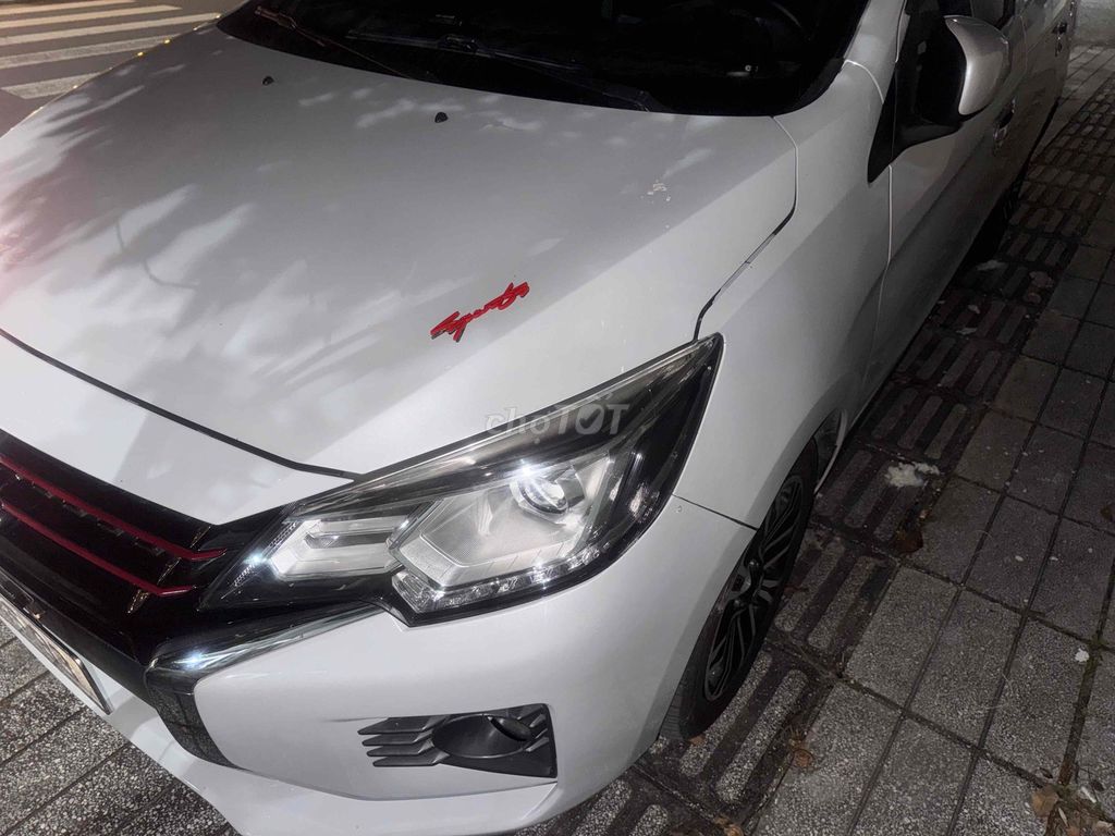 Mitsubishi Attrage CVT Premium Trắng 80.000km. Mua bán Ô tô tại Thành phố Rạch Giá Kiên Giang được đăng bởi 123456789  hình 5